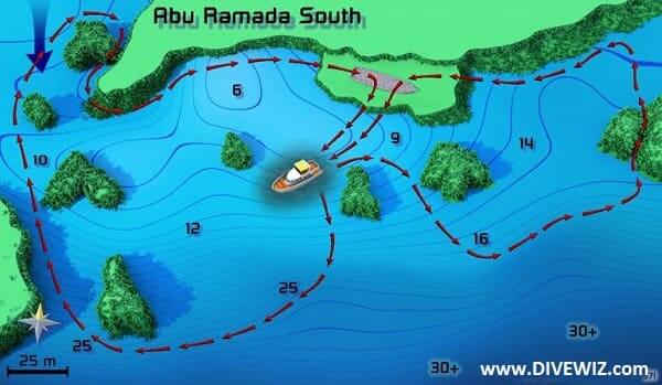 Abu Ramada south one of the best Hurghada dive sites with DiveWiz Diving Center in Hurghada in the Red Sea of Egypt